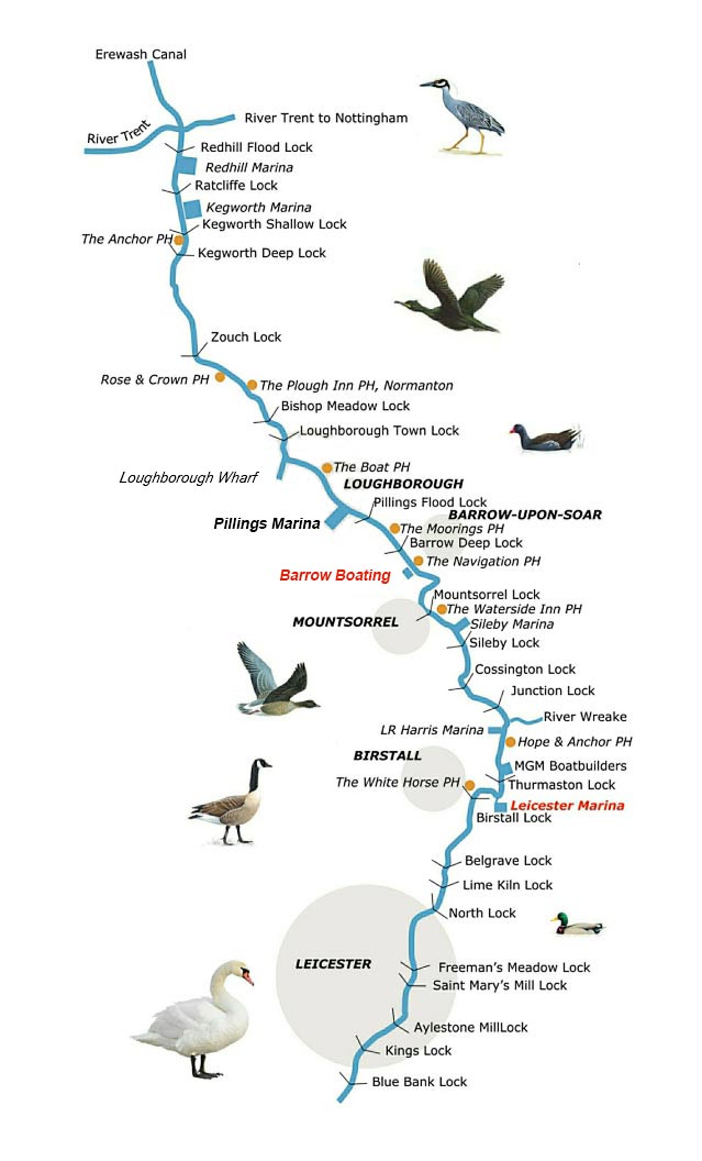 North Cruise Route Map
